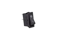 30*11mm Black Body 1NO w/o Illumination with Terminal (0-I) Marked Black A21 Series Rocker Switch